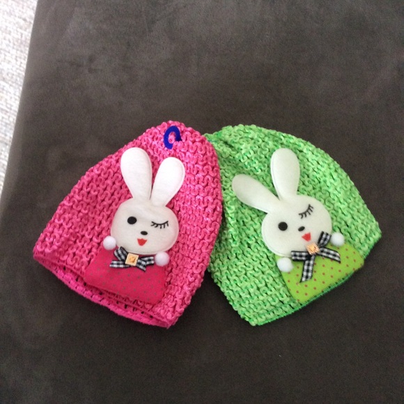 Baby Bunny Stretch Hats - Picture 2 of 3